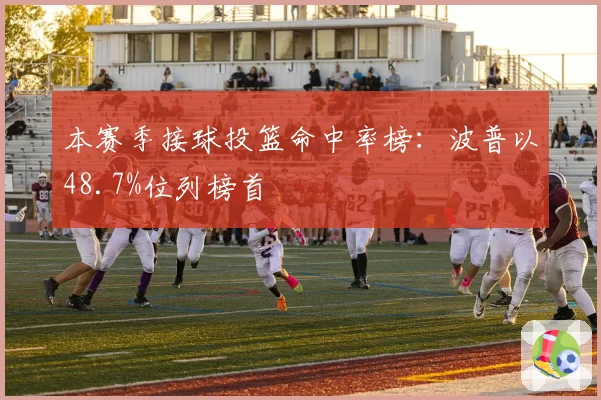 本赛季接球投篮命中率榜：波普以48.7%位列榜首